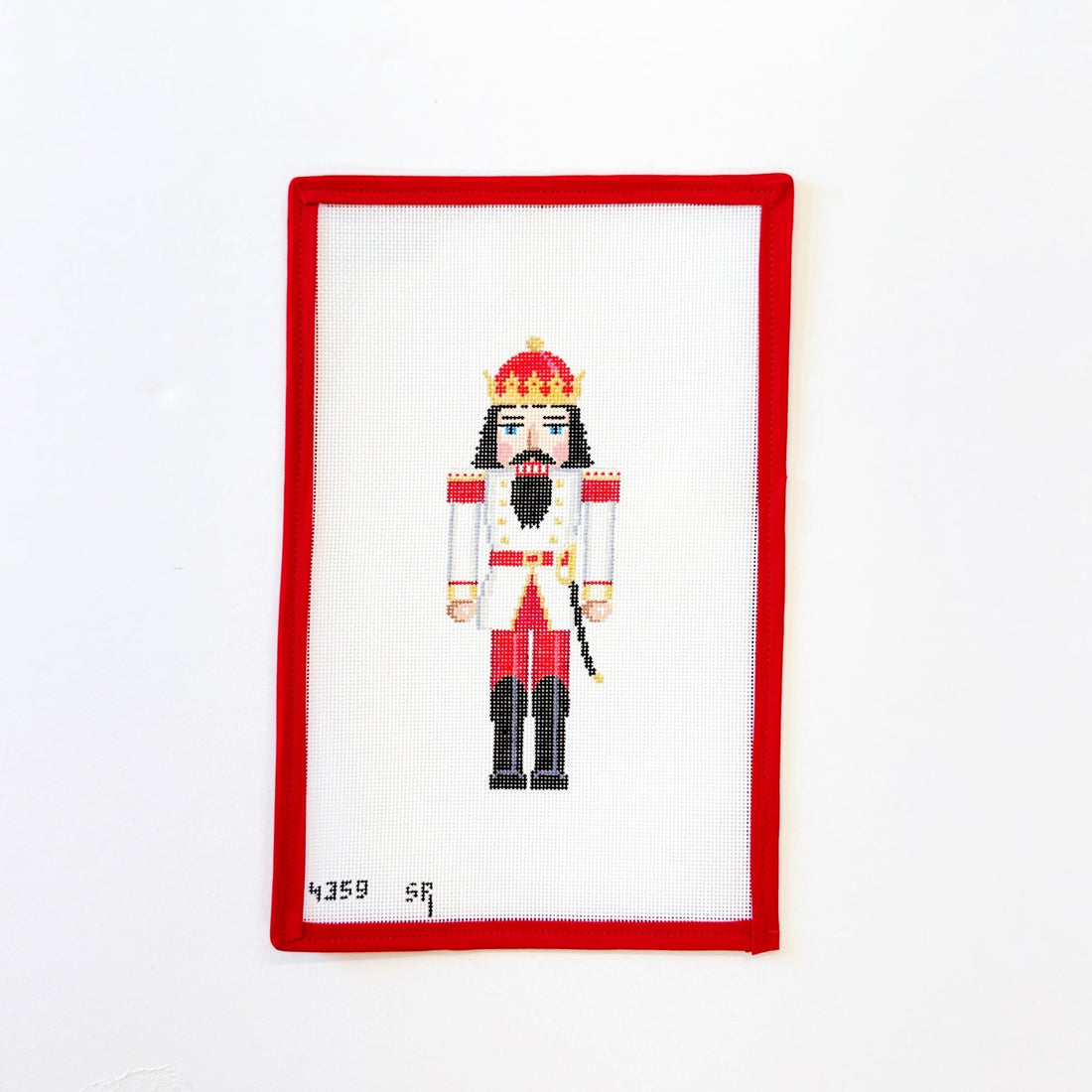 Nutcracker, Red &amp; White KingSusan RobertsCanvasThe Red Thread Atelier