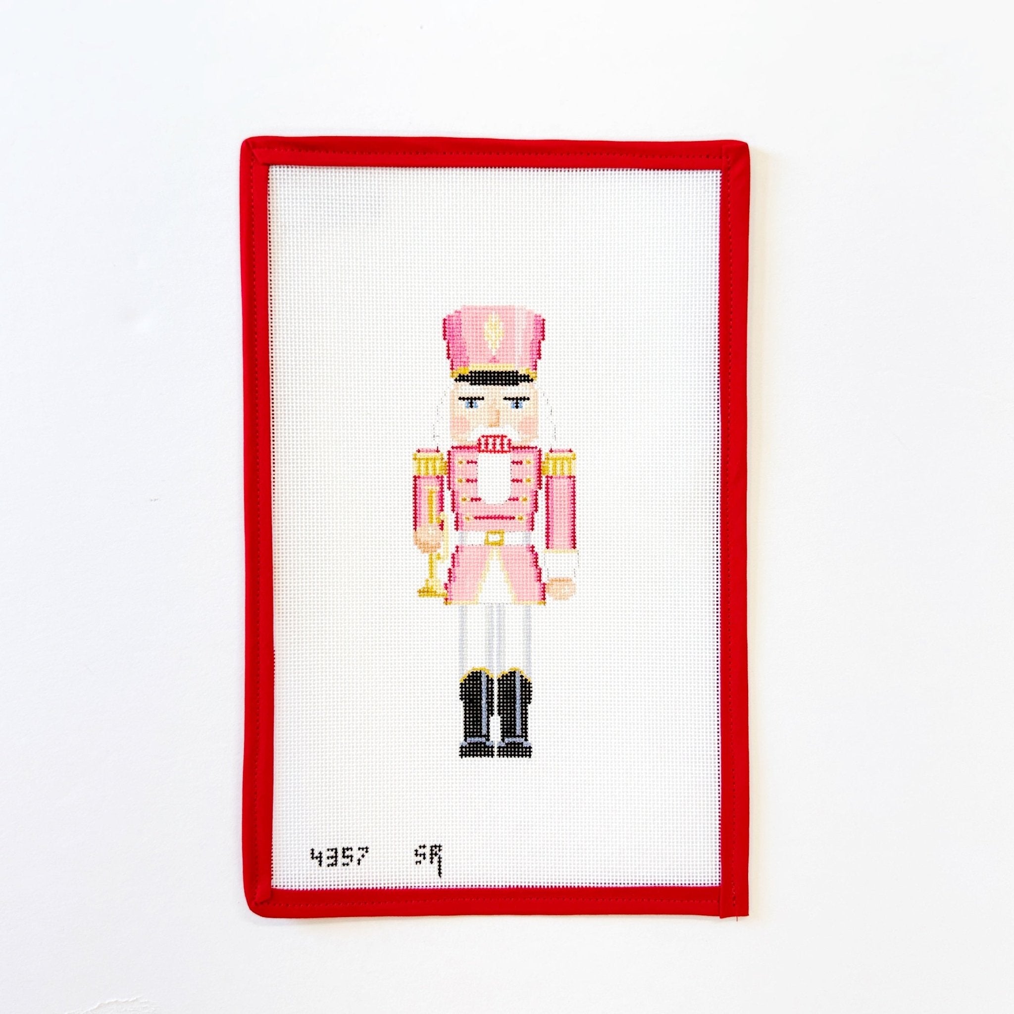 Nutcracker, Pink TrumpeterSusan RobertsCanvasThe Red Thread Atelier