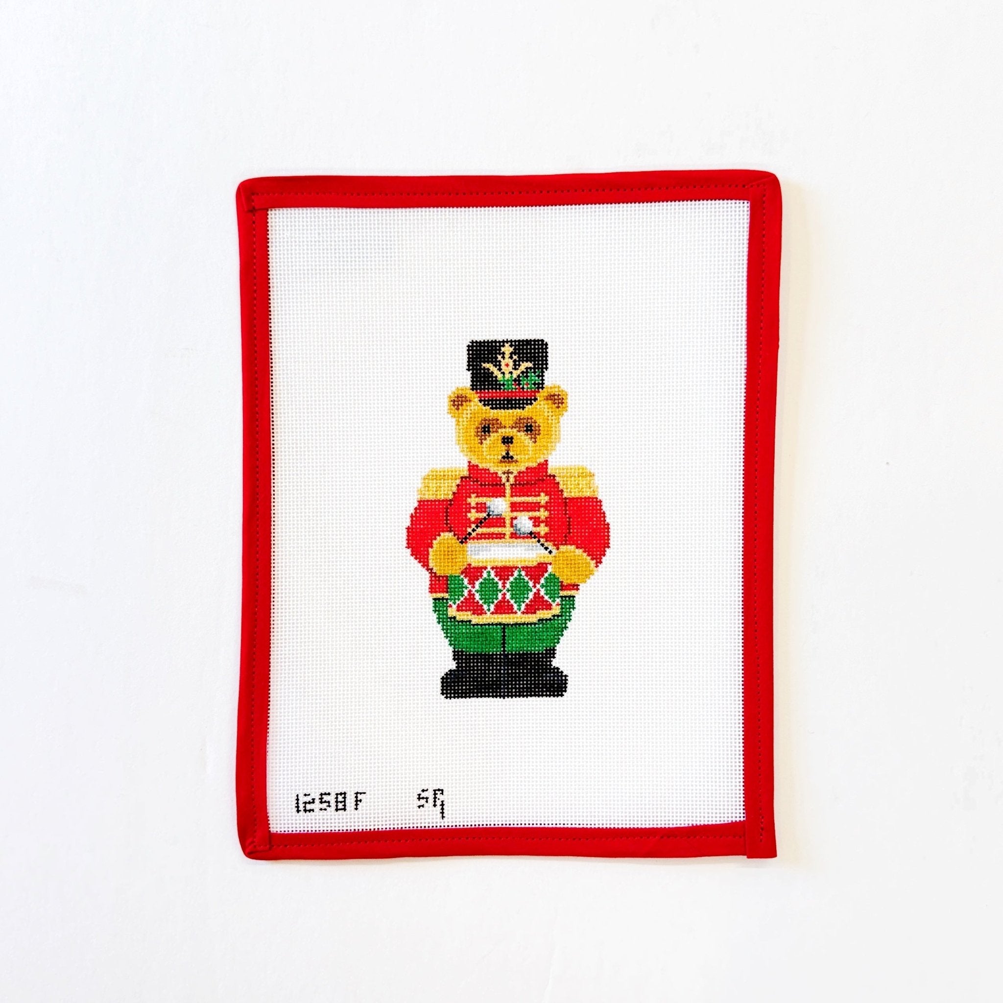Teddy DrummerSusan RobertsCanvasThe Red Thread Atelier