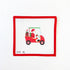 Golf Cart SantaSusan RobertsCanvasThe Red Thread Atelier