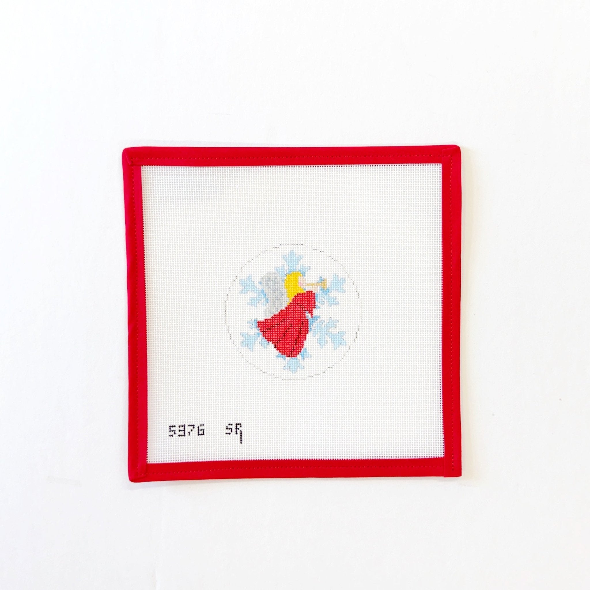Snow Flake, AngelSusan RobertsCanvasThe Red Thread Atelier