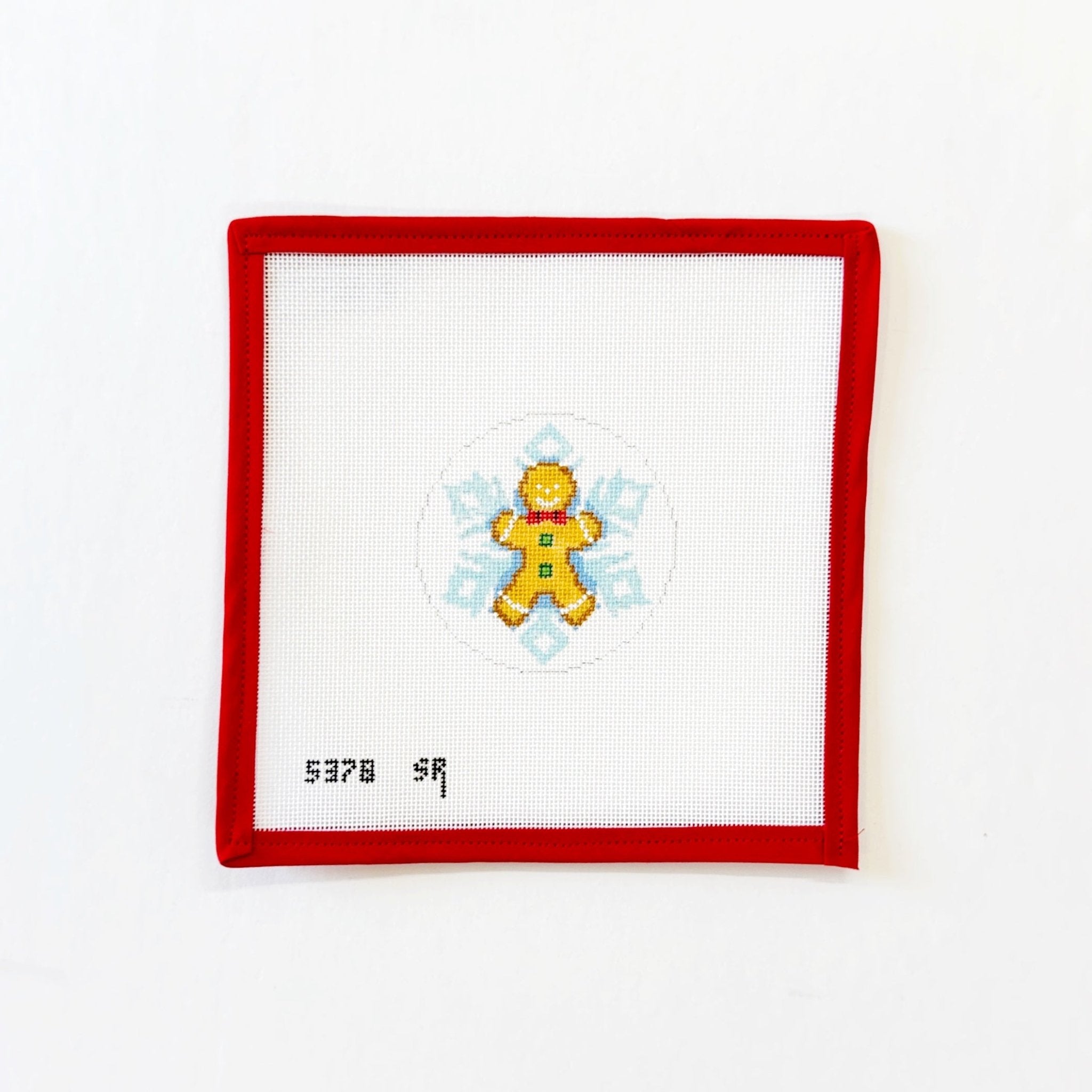 Snow Flake, GingerbreadSusan RobertsCanvasThe Red Thread Atelier