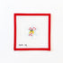 Snow Flake, Candy CanesSusan RobertsCanvasThe Red Thread Atelier
