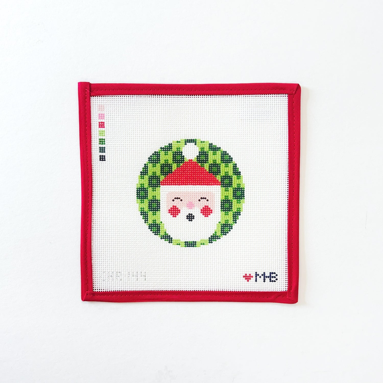 HoHoHo SantaLoveMHBCanvasThe Red Thread Atelier