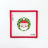 HoHoHo SantaLoveMHBCanvasThe Red Thread Atelier