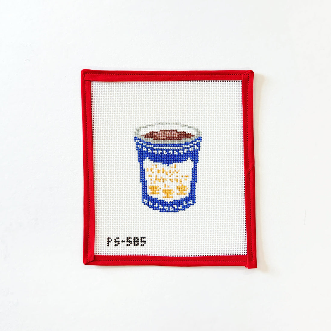 NY CoffeePainted StitchCanvasThe Red Thread Atelier