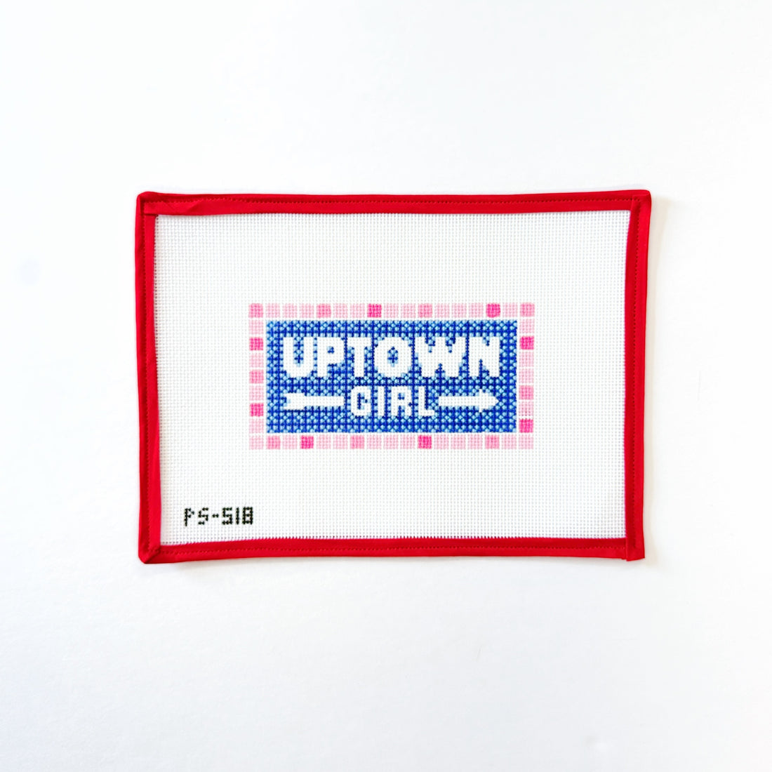 Uptown GirlPainted StitchCanvasThe Red Thread Atelier