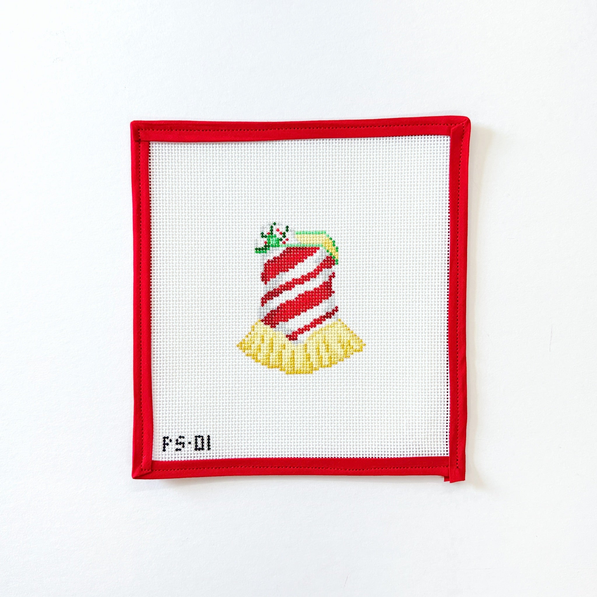 NY Christmas CostumePainted StitchCanvasThe Red Thread Atelier