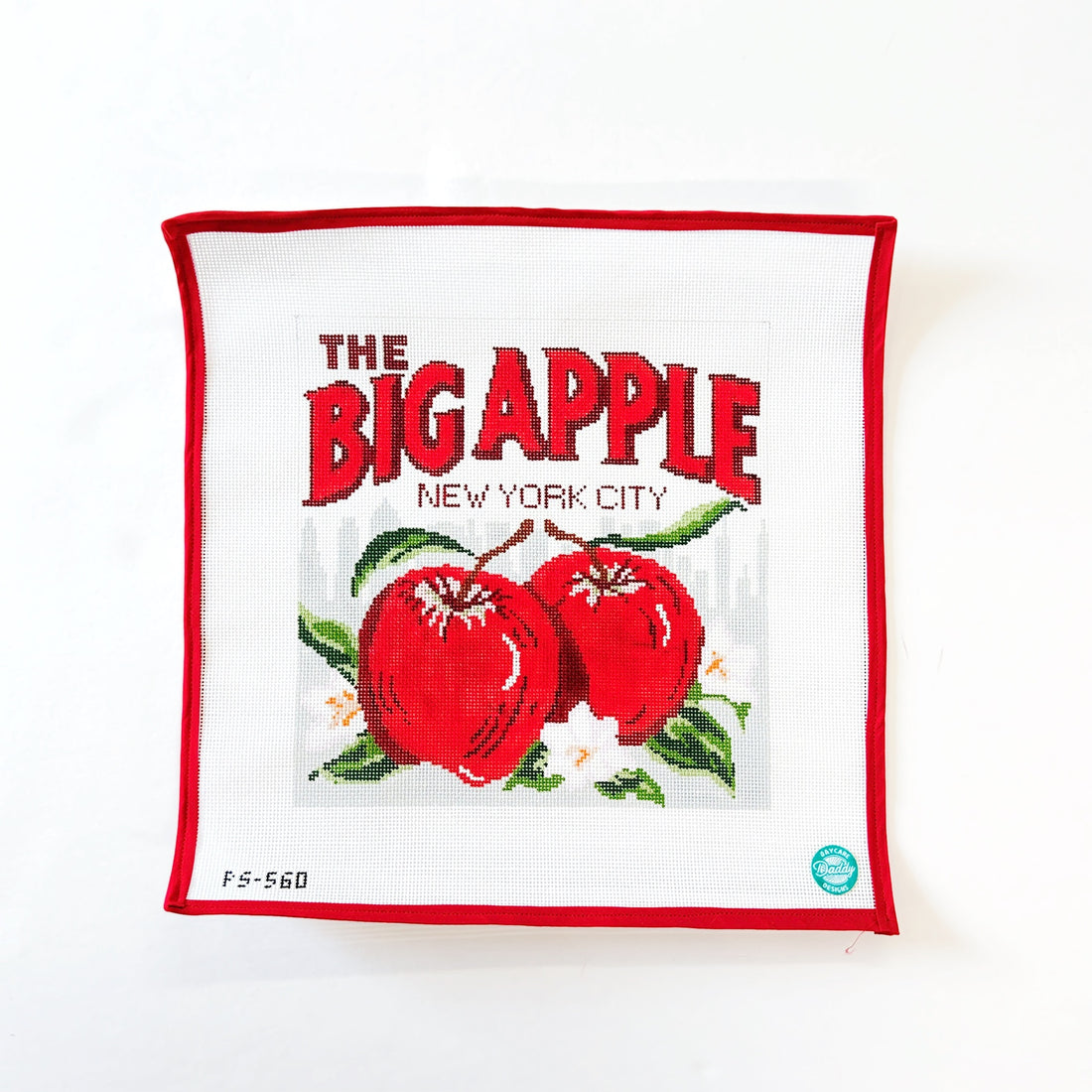 Big Apple / New YorkPainted StitchCanvasThe Red Thread Atelier