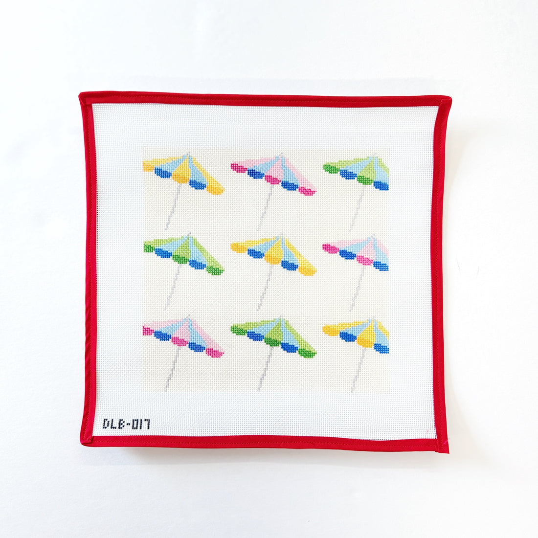 Beach UmbrellasPainted StitchCanvasThe Red Thread Atelier