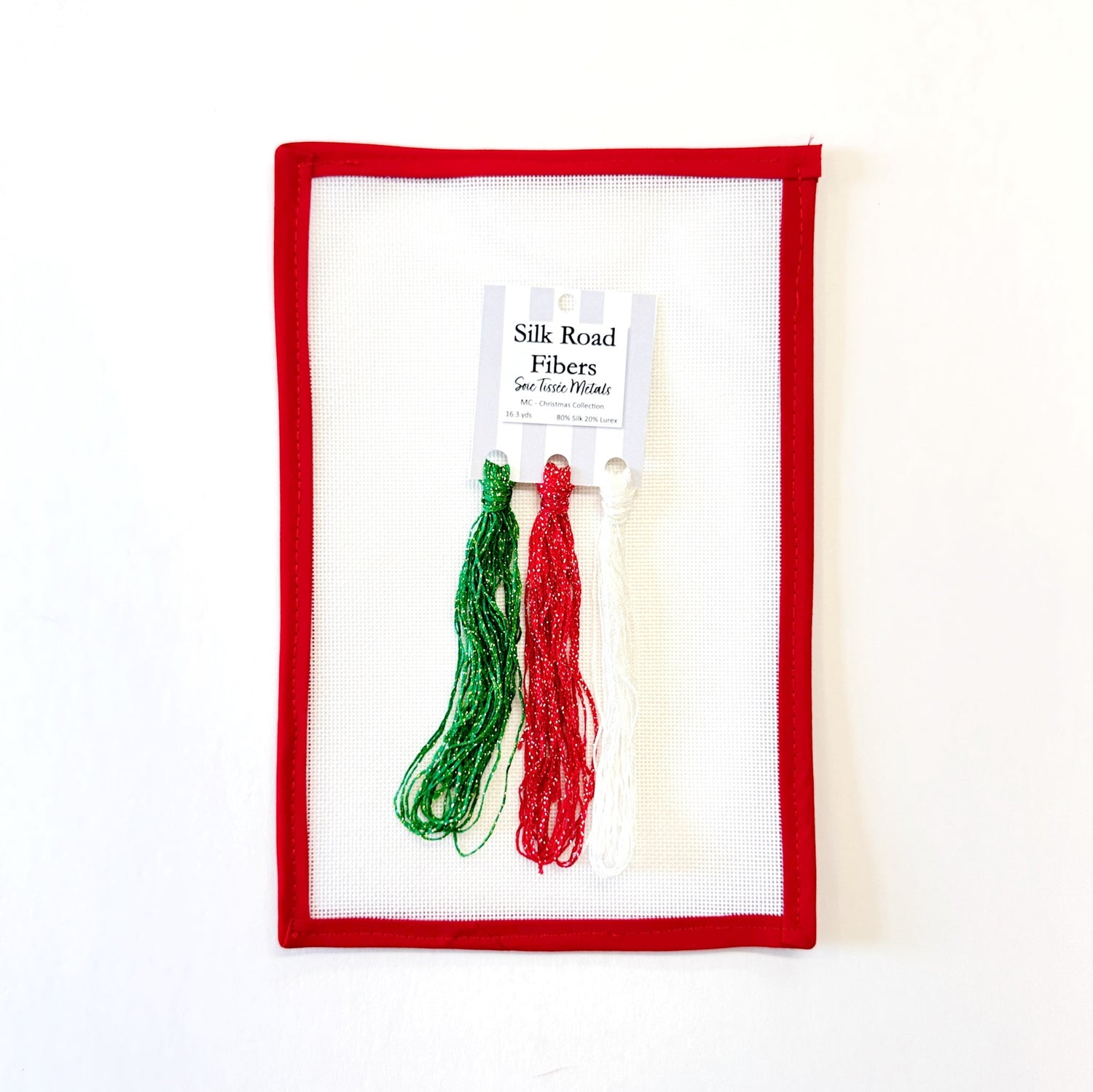 Soie Tisse Metals - ChristmasSilk Road FiberThreadThe Red Thread Atelier