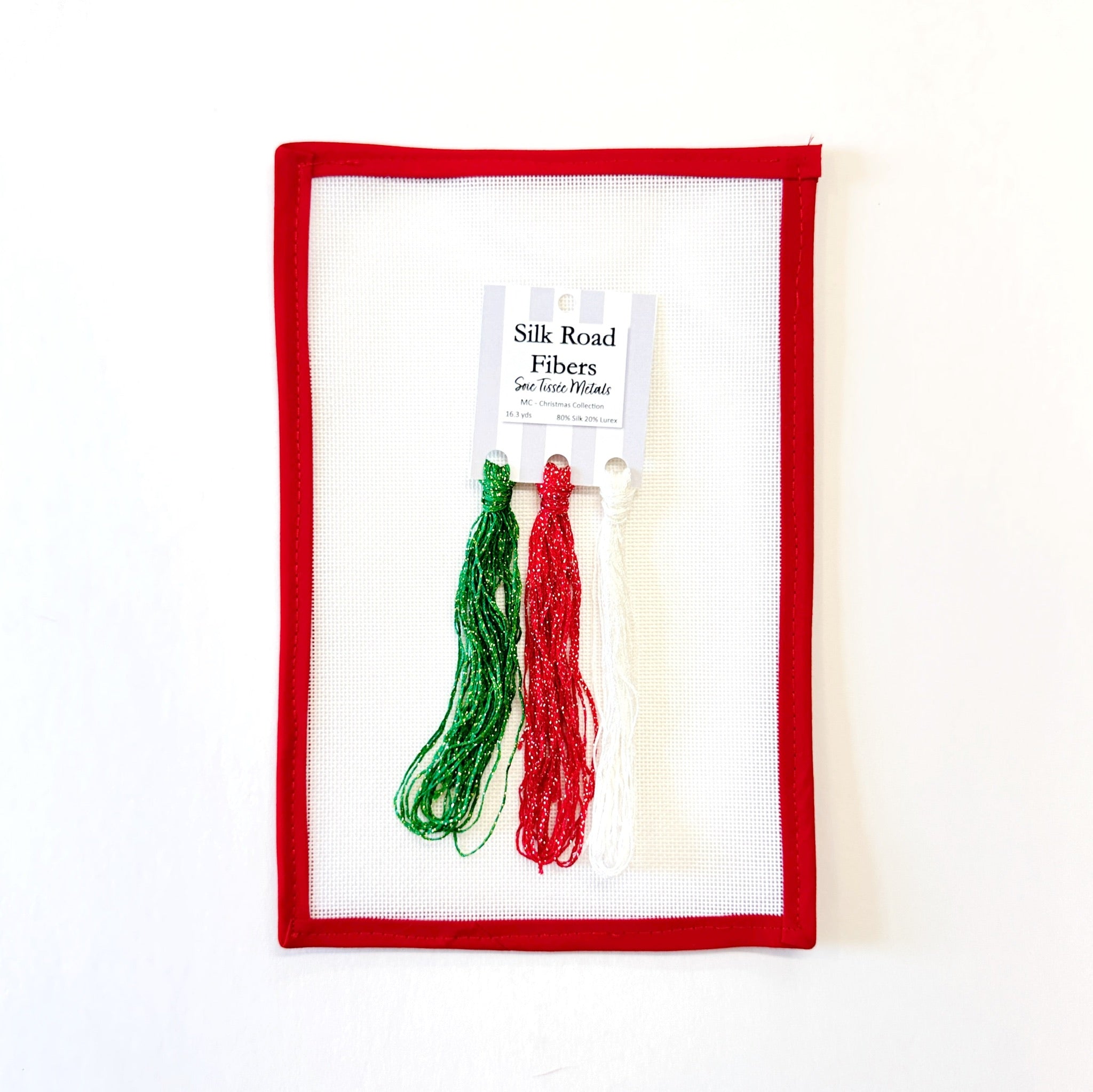 Soie Tisse Metals - ChristmasSilk Road FiberThreadThe Red Thread Atelier