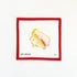 Queen ConchInitial KCanvasThe Red Thread Atelier