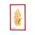 Large Miter Sea ShellInitial KCanvasThe Red Thread Atelier