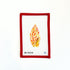 Miter Sea ShellInitial KCanvasThe Red Thread Atelier