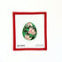 Flower Easter EggInitial KCanvasThe Red Thread Atelier