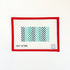 Mini Herringbone - TurquoiseInitial KCanvasThe Red Thread Atelier
