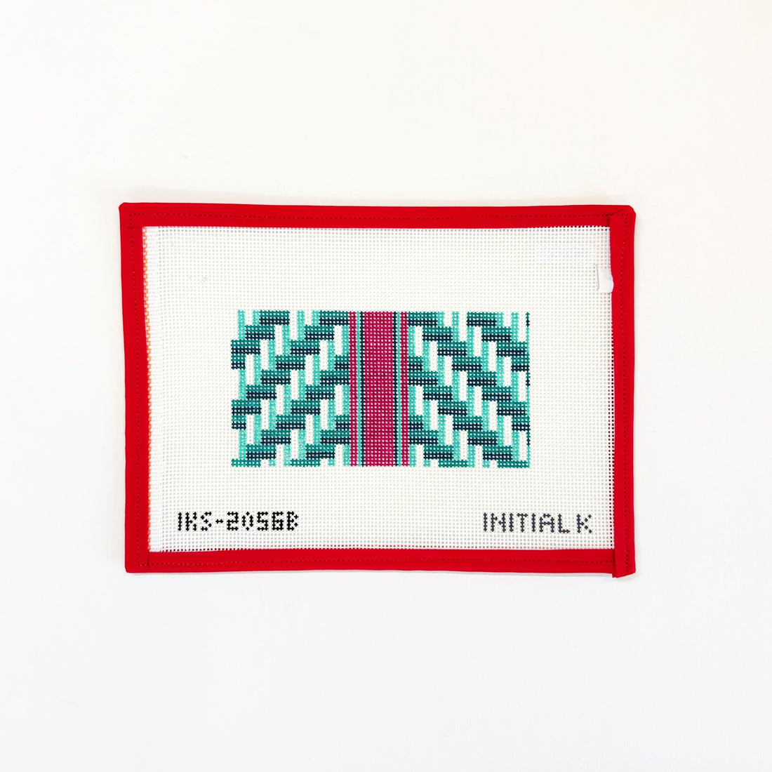 Mini Lily - TurquoiseInitial KCanvasThe Red Thread Atelier