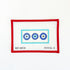Mini Evil EyeInitial KCanvasThe Red Thread Atelier