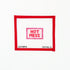 Hot Mess Bag TagInitial KCanvasThe Red Thread Atelier