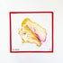 Large Queen ConchInitial KCanvasThe Red Thread Atelier