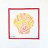 Large Sunrise SeashellInitial KCanvasThe Red Thread Atelier