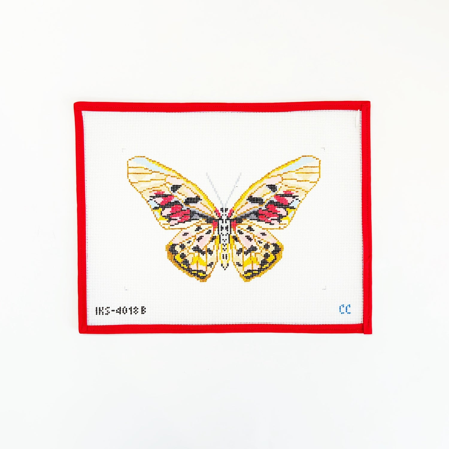 Large Butterfly - AutumnInitial KCanvasThe Red Thread Atelier