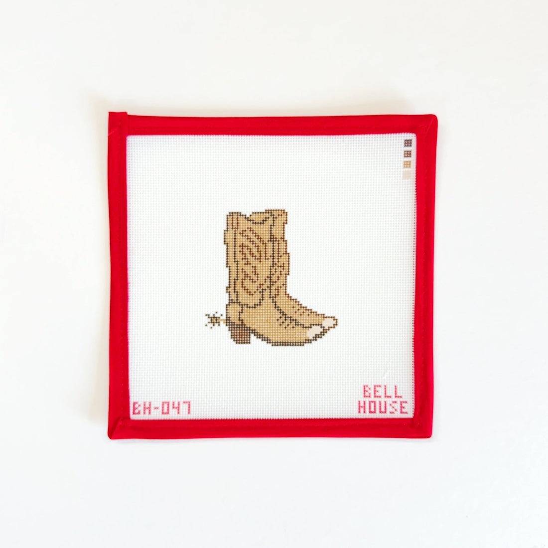 Cowboy BootsBell House DesignsCanvasThe Red Thread Atelier