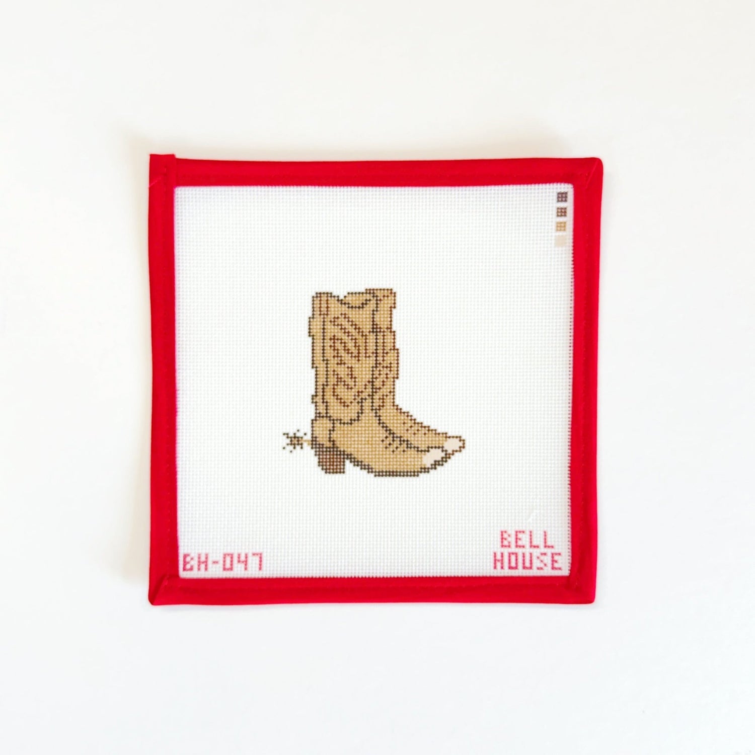 Cowboy BootsBell House DesignsCanvasThe Red Thread Atelier