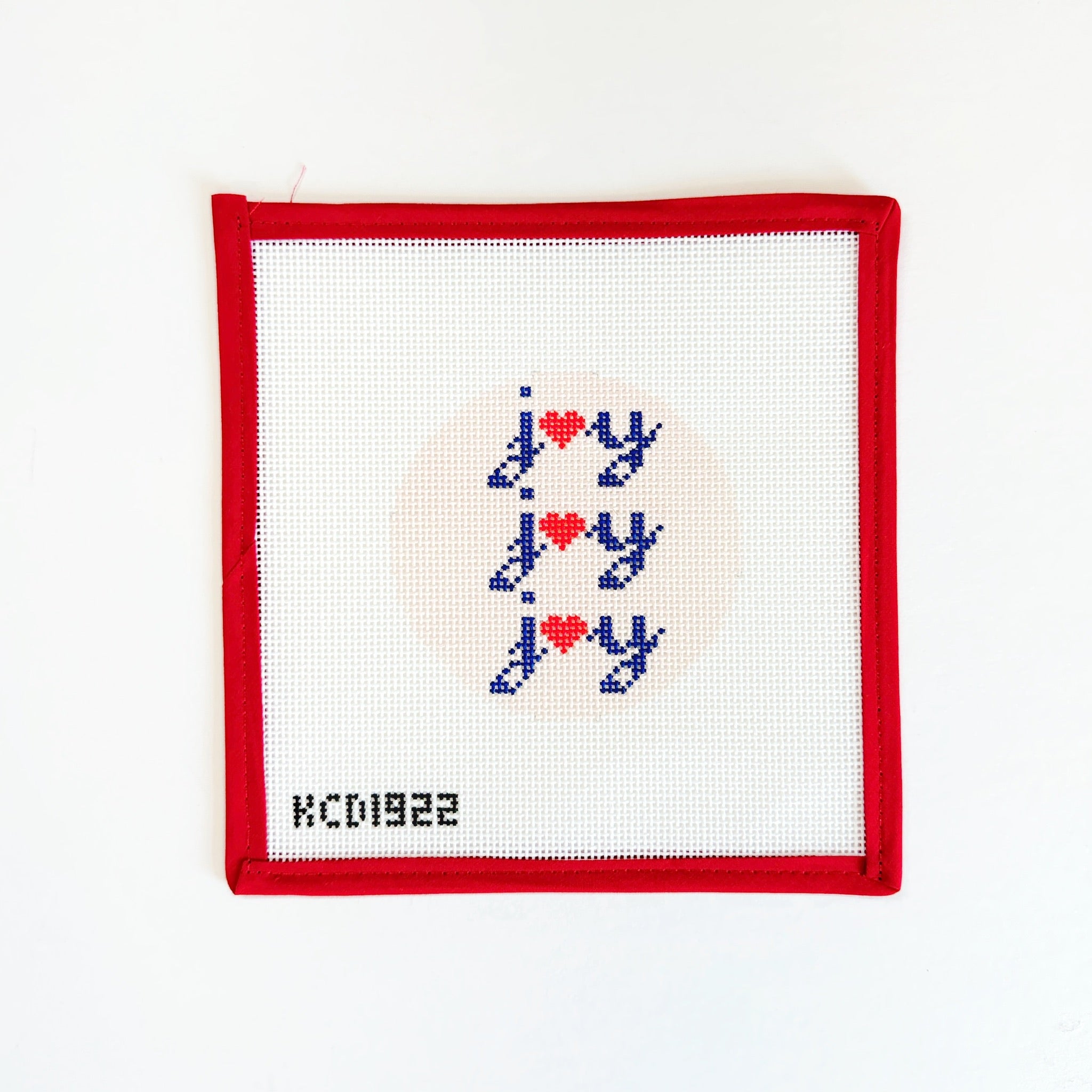 JoyJoyJoyLittle stitches needleworksCanvasThe Red Thread Atelier