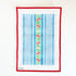 Ribbon Ticking Tri Fold Clutch/PillowLittle stitches needleworksCanvasThe Red Thread Atelier