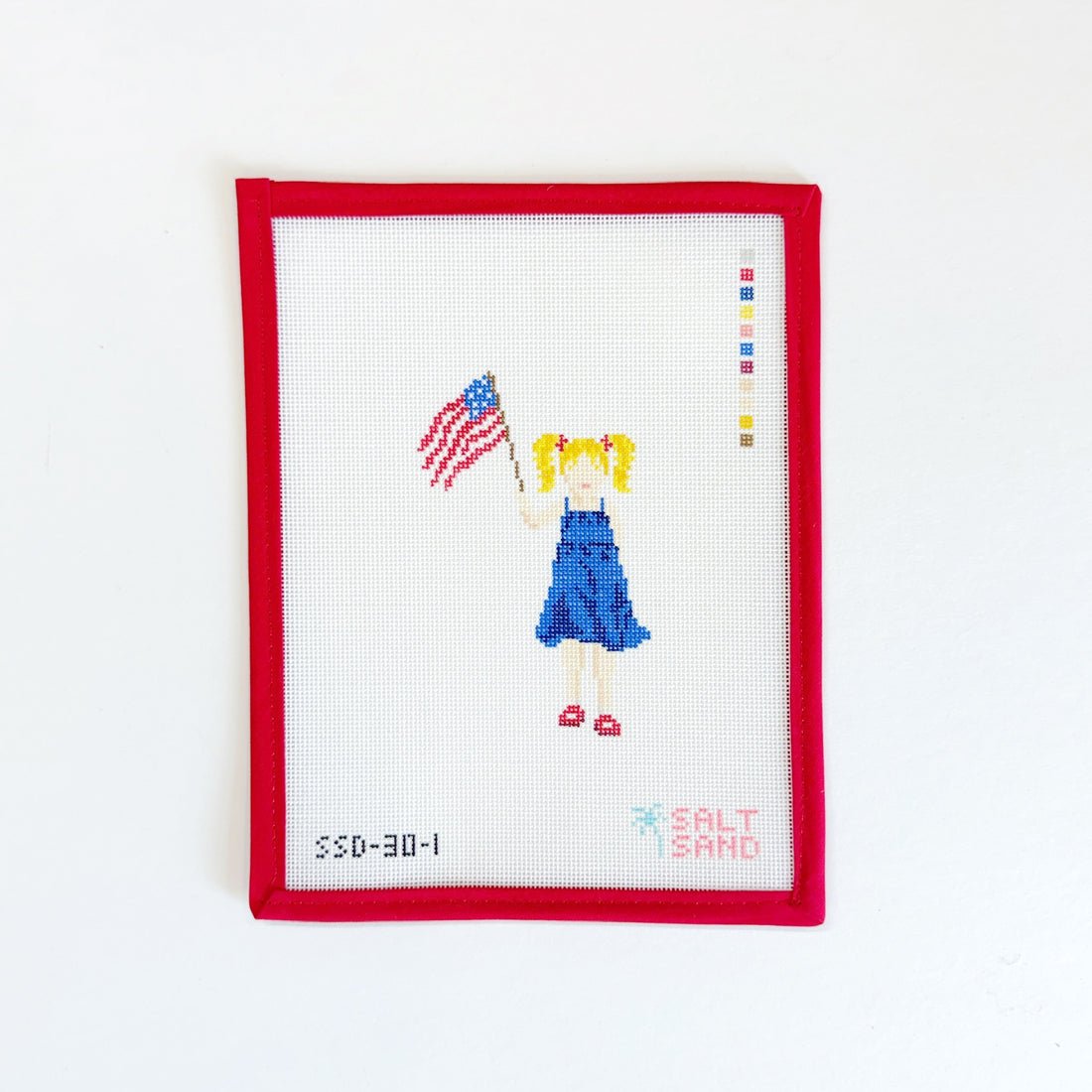Parade Girl, blondeSalt &amp; SandCanvasThe Red Thread Atelier