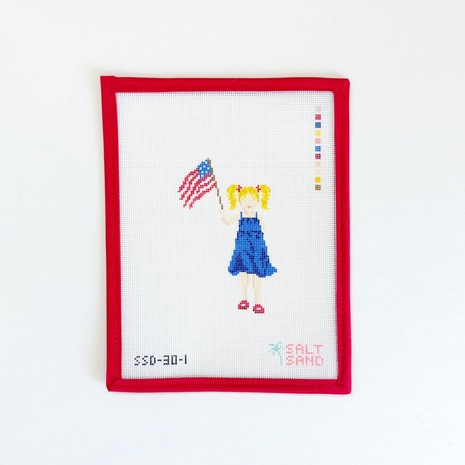 Parade Girl, blondeSalt &amp; SandCanvasThe Red Thread Atelier