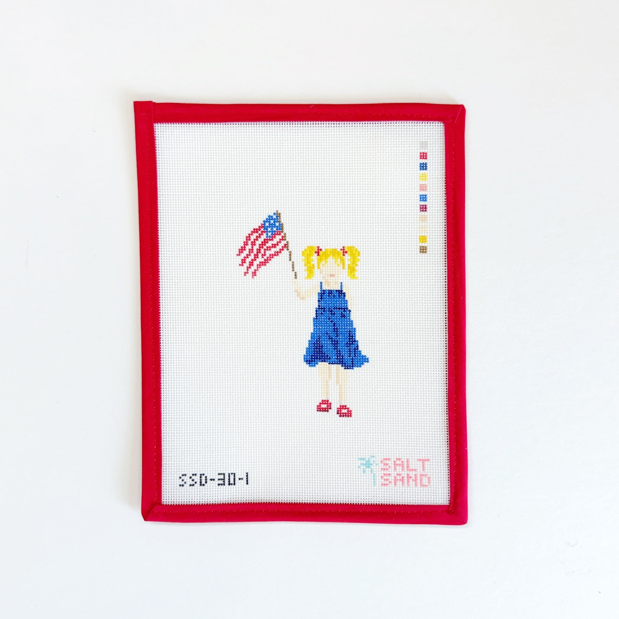 Parade Girl, blondeSalt &amp; SandCanvasThe Red Thread Atelier