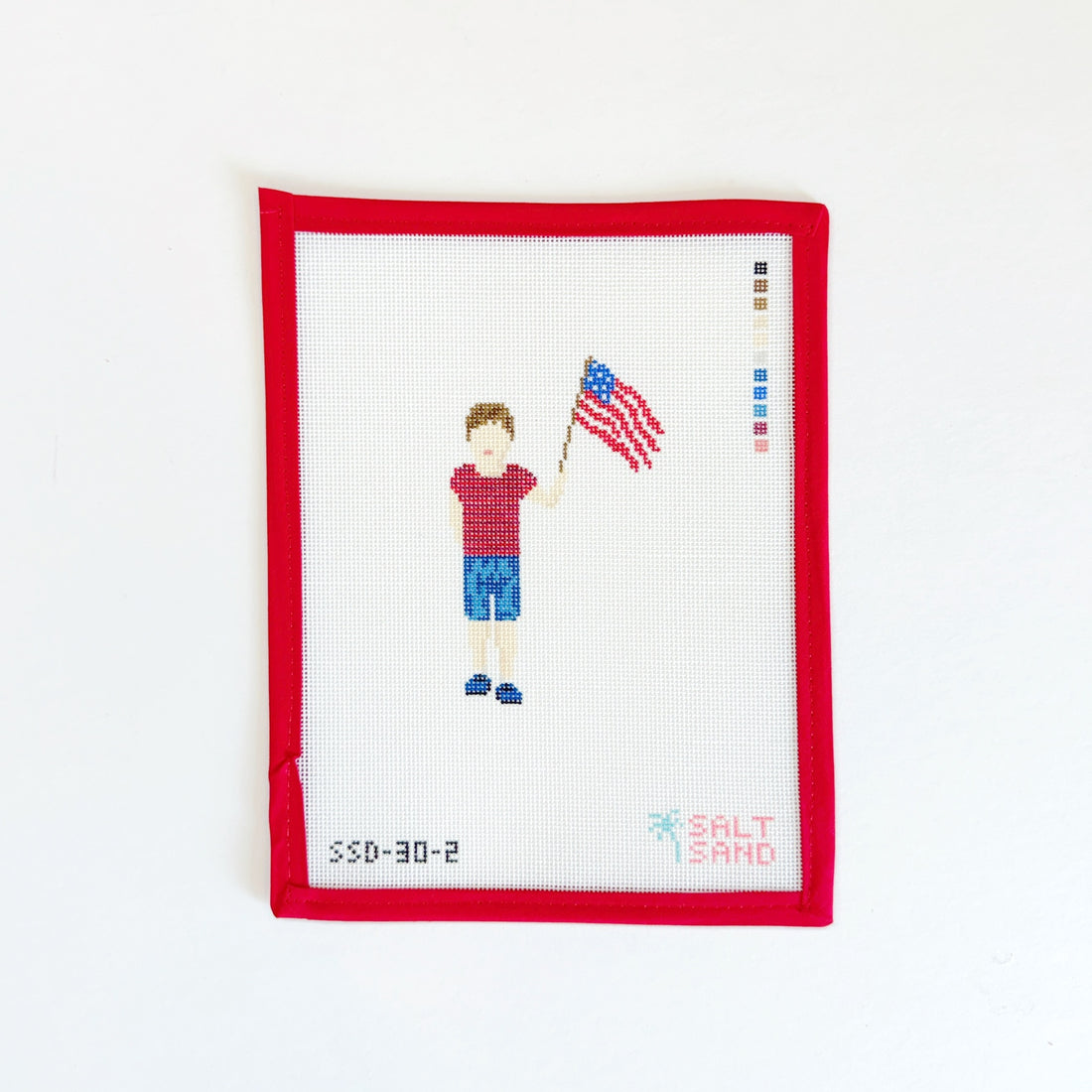 Parade Boy, blondeSalt &amp; SandCanvasThe Red Thread Atelier