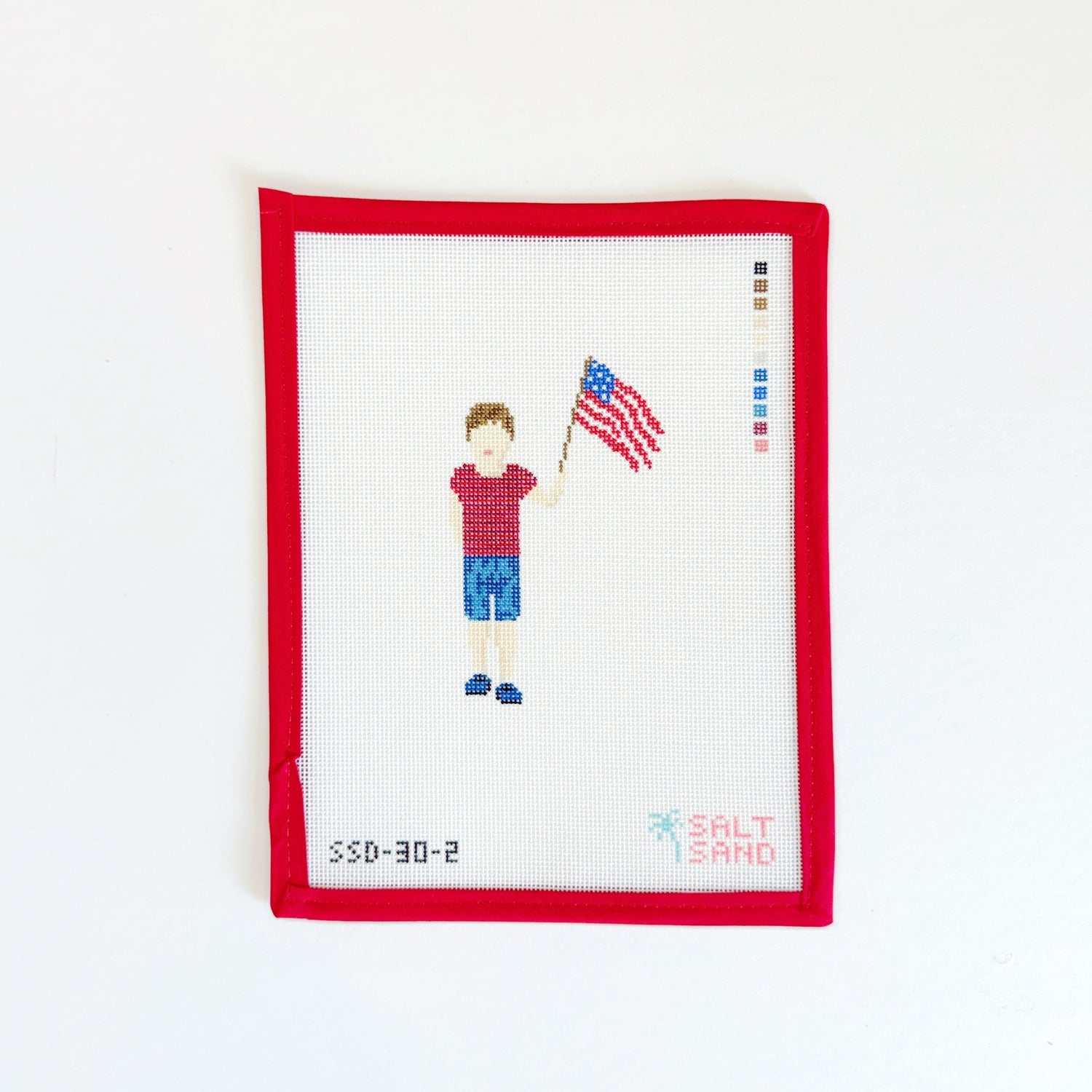 Parade Boy, blondeSalt &amp; SandCanvasThe Red Thread Atelier