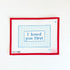 I Loved You FirstSalt & SandCanvasThe Red Thread Atelier