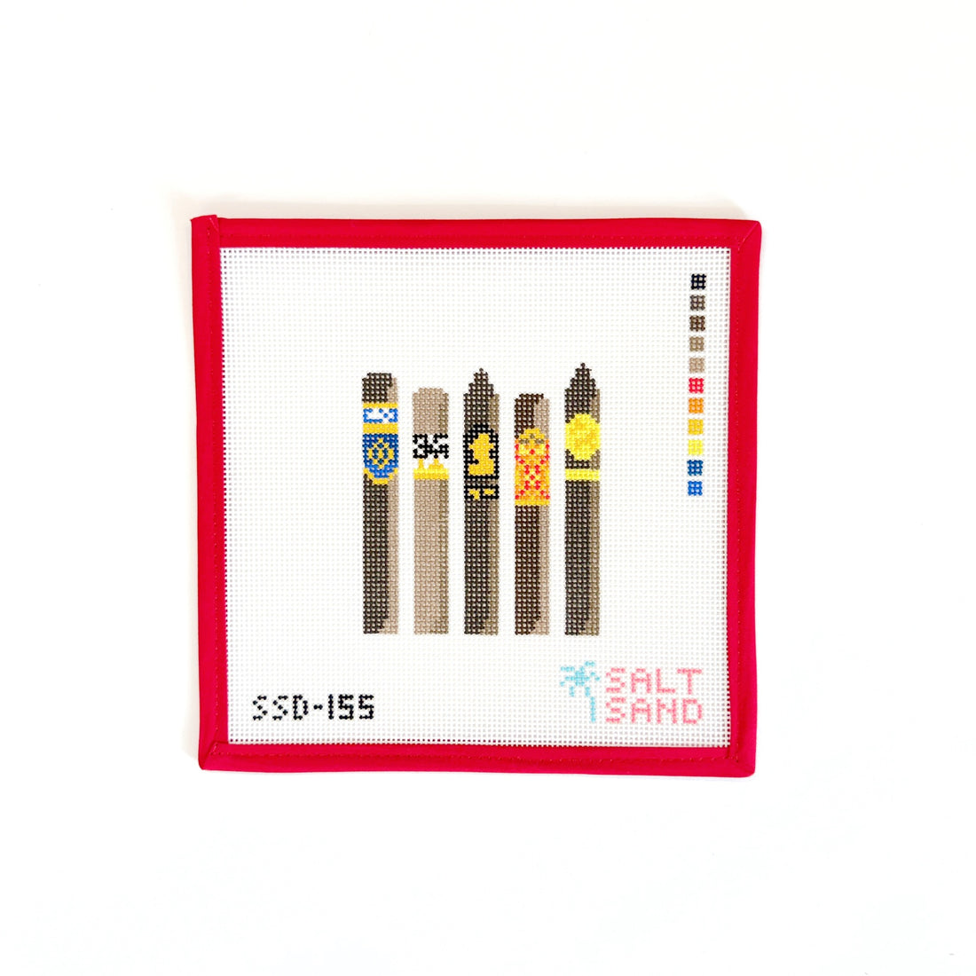 CigarsSalt &amp; SandCanvasThe Red Thread Atelier