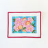 Pink Flowers on StripesAlice PetersonCanvasThe Red Thread Atelier