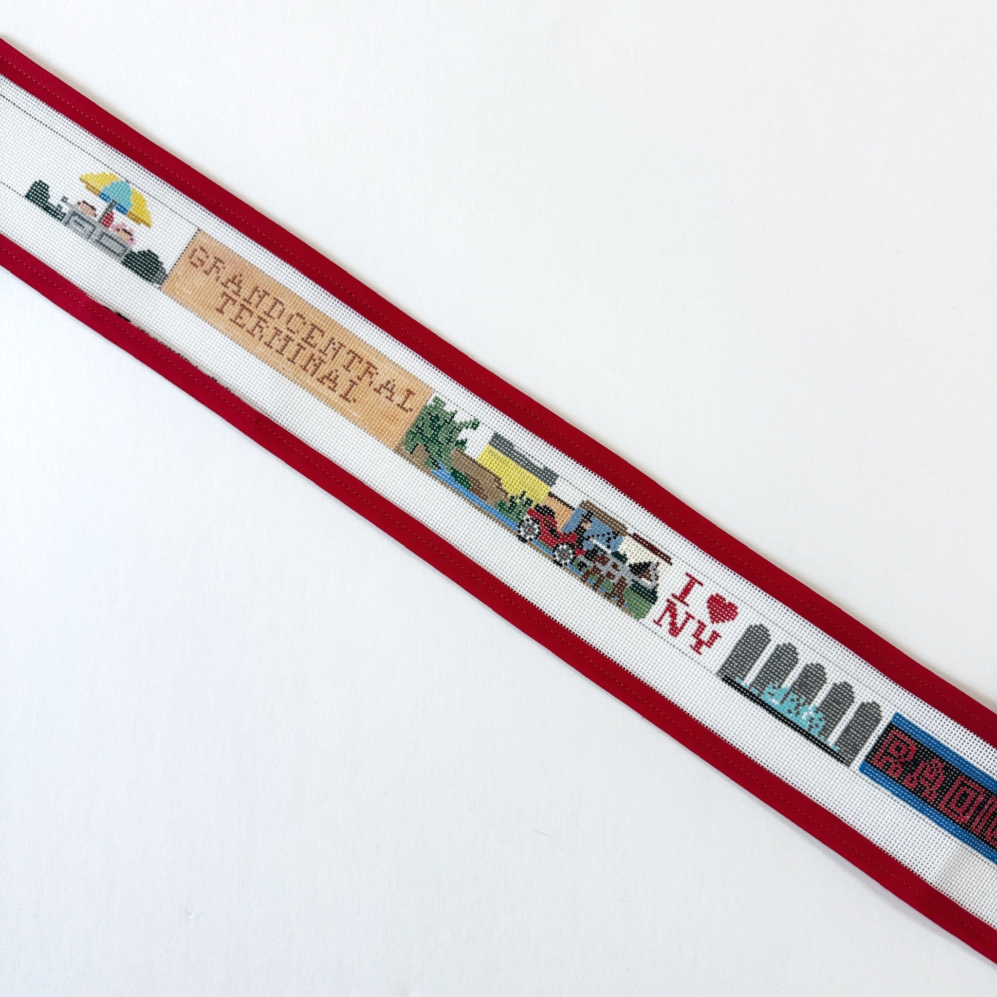 New York City BeltMeredith CollectionCanvasThe Red Thread Atelier