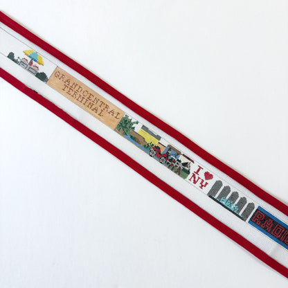 New York City BeltMeredith CollectionCanvasThe Red Thread Atelier