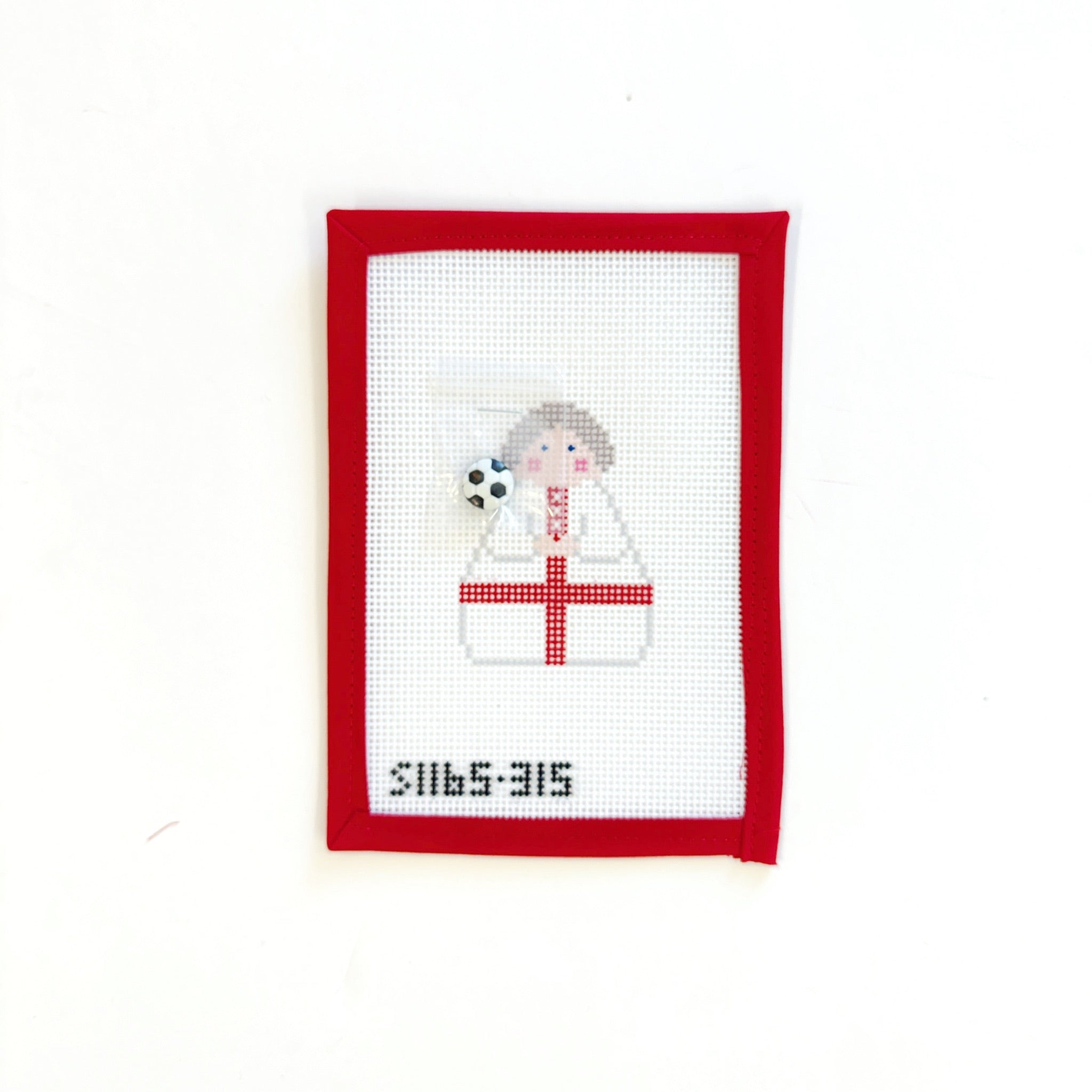 Stitch It - England SoccerKCNCanvasThe Red Thread Atelier