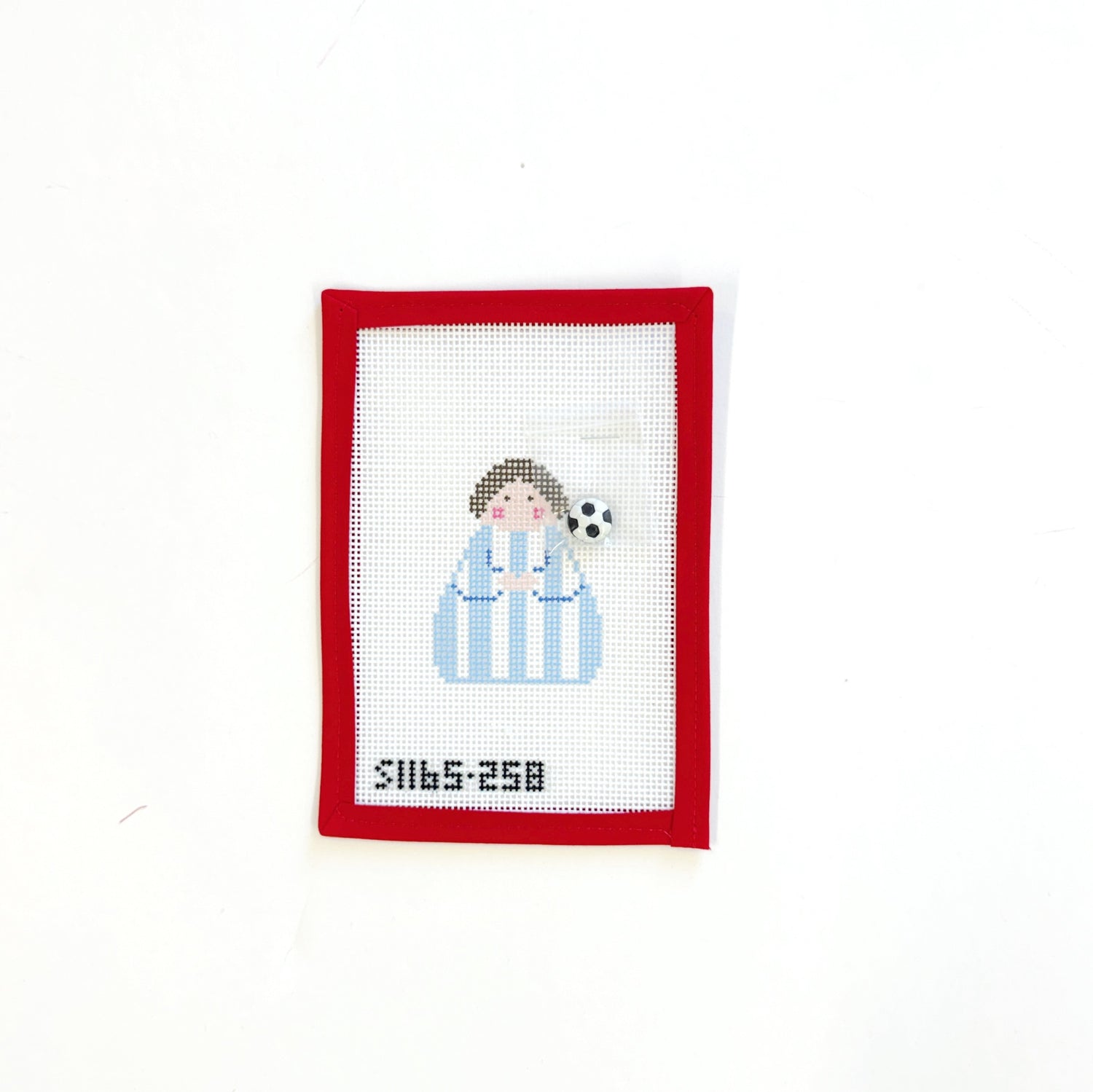 Stitch It - Argentina SoccerKCNCanvasThe Red Thread Atelier