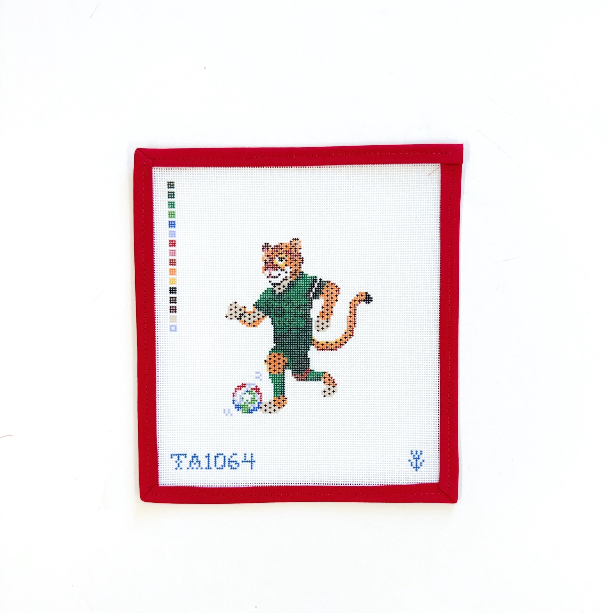 Jaguar Soccer PlayerKCNCanvasThe Red Thread Atelier