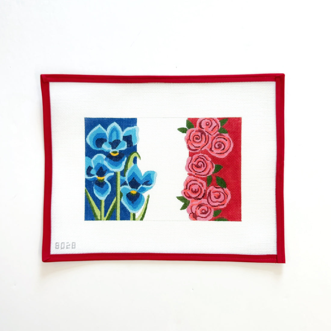 Red, White and Blue Floral - LargeAlice PetersonCanvasThe Red Thread Atelier