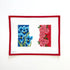 Red, White and Blue Floral - LargeAlice PetersonCanvasThe Red Thread Atelier