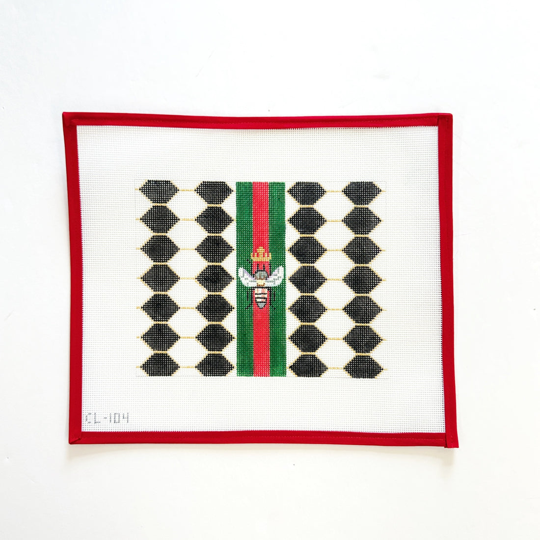 Fashion Bee ClutchAlice PetersonCanvasThe Red Thread Atelier