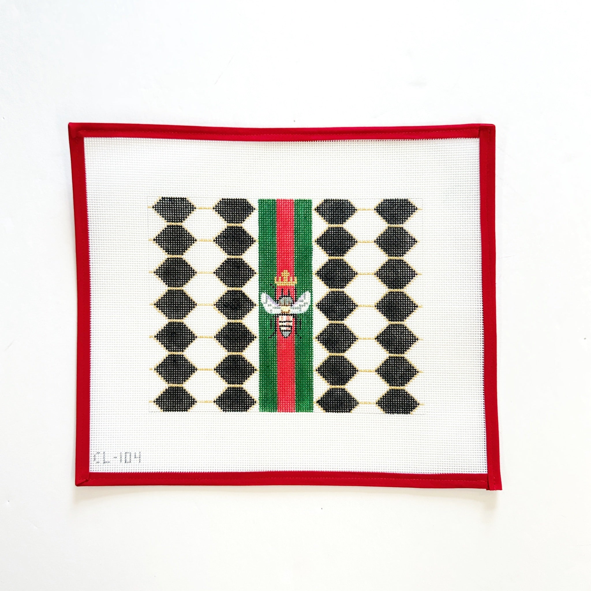 Fashion Bee ClutchAlice PetersonCanvasThe Red Thread Atelier