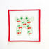 Cherries on Green StripesKristine KingstonCanvasThe Red Thread Atelier