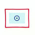 Evil Eye Blue ClutchKristine KingstonCanvasThe Red Thread Atelier